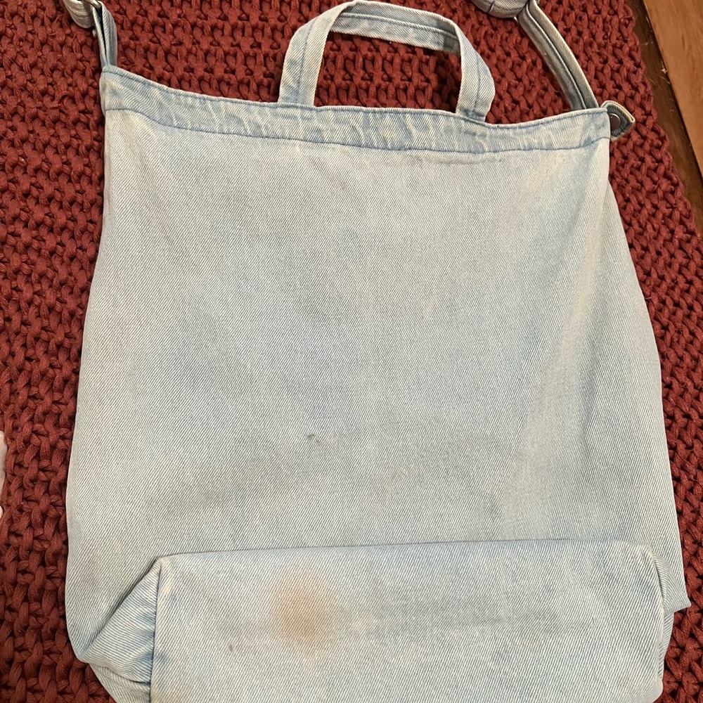 Baggu Light Blue Denim Duck Bag